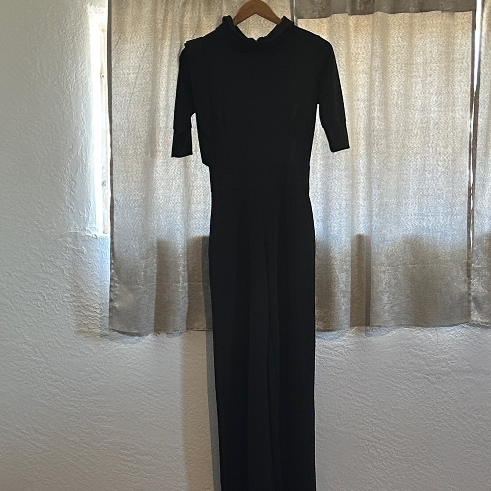 Elegant Black Women's Dress